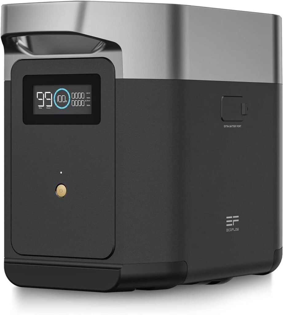 EF ECOFLOW DELTA 2 Smart Extra Battery, 1024Wh LiFePO4 Expansion Battery for Power Station DELTA2