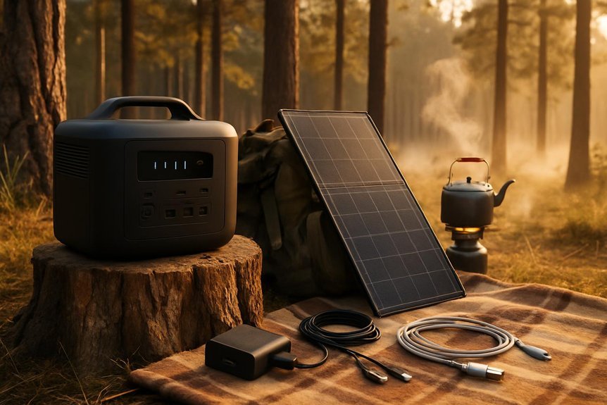 camping power source criteria based framing