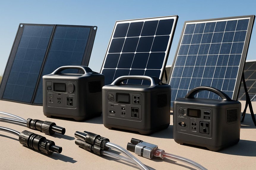 common panel types and connectors compatibility