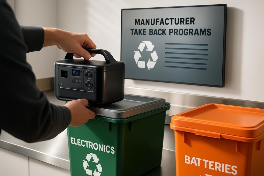 manufacturer take back program evaluation