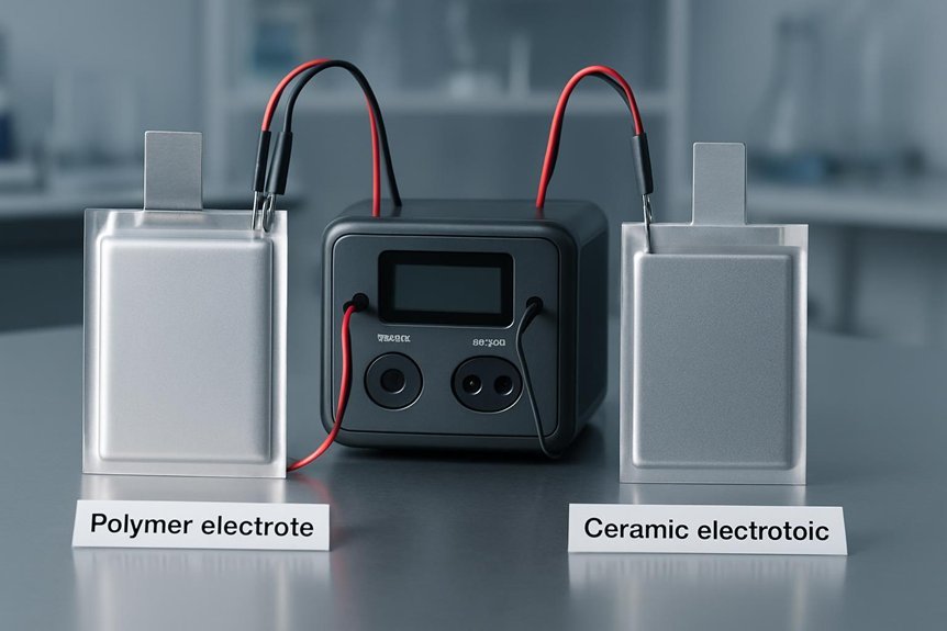 polymer vs ceramic electrolyte tradeoffs