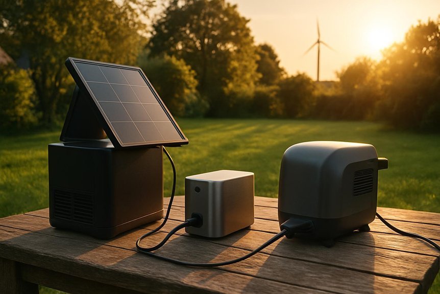 solar powered modular storage performance