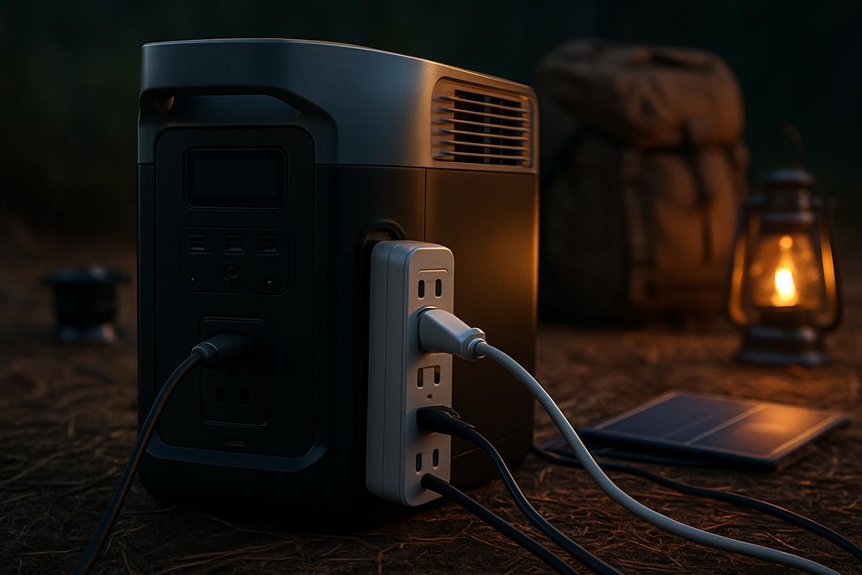 surge protection preserves devices under camping emergencies