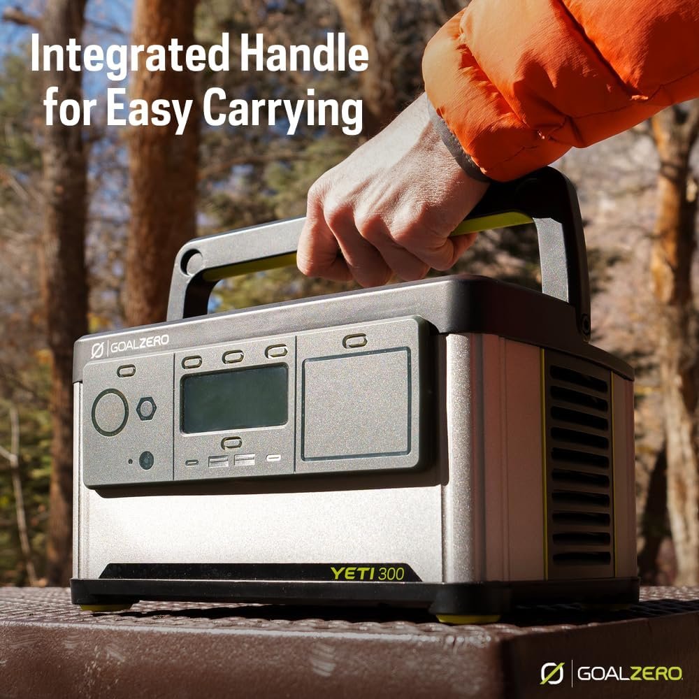 Goal Zero Yeti Portable Power Station, 297Wh LiFePO4, Solar Ready Goal Zero Yeti Portable Power Station, 297Wh LiFePO4, Solar Ready