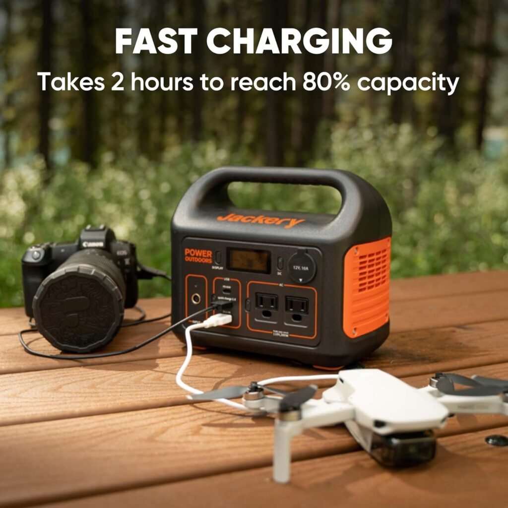 Jackery Portable Power Station Explorer with 16.4 Ft Extension Cable, 292Wh Backup LiFePO4 Battery, Solar Generator for Outdoors Camping Travel Hunting Blackout (Solar Panel Optional) Jackery Portable Power Station Explorer with 16.4 Ft Extension Cable, 292Wh Backup LiFePO4 Battery, Solar Generator for Outdoors Camping Travel Hunting Blackout (Solar Panel Optional)