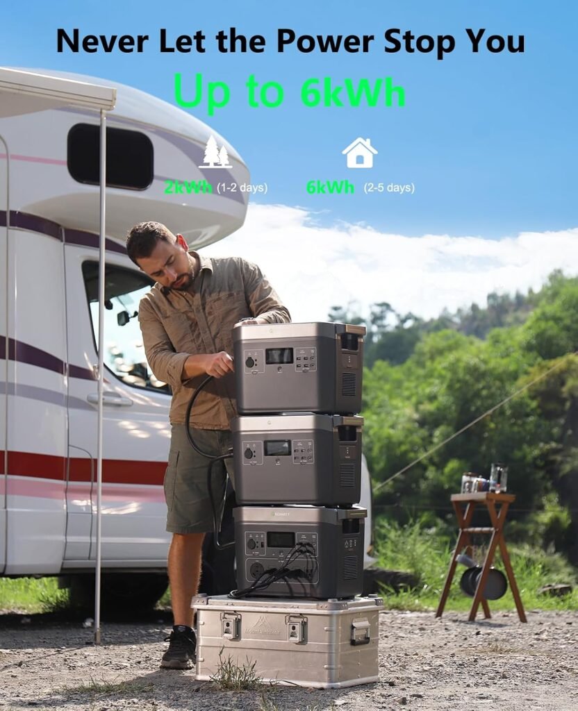 GROWATT INFINITY Pro Portable Power Station, 2048Wh Solar Generator