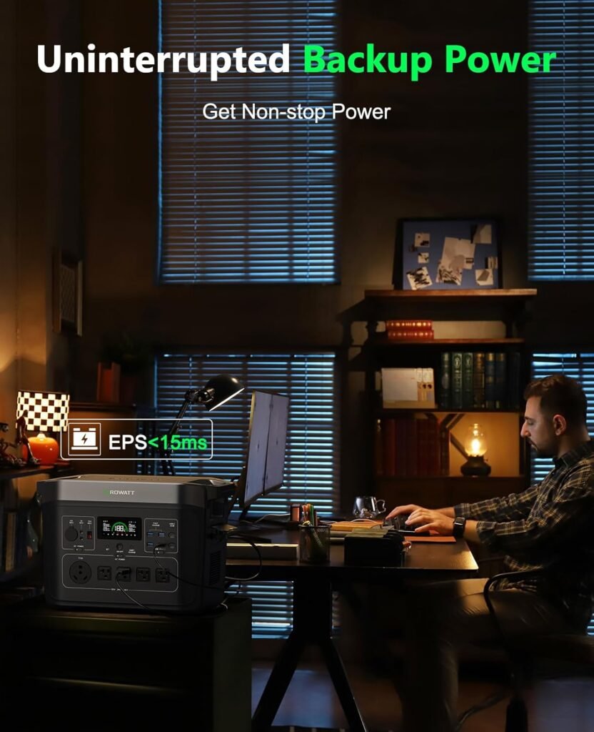 GROWATT INFINITY Pro Portable Power Station, 2048Wh Solar Generator